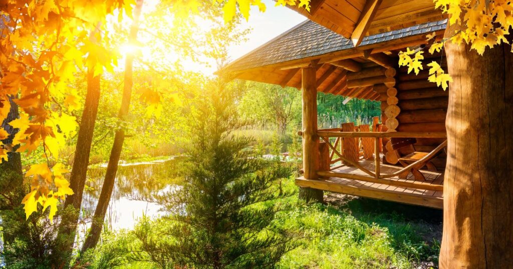 Self-Sufficient Lifestyle Homestead cabin