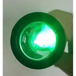 NightStar Shake Flashlight Green LED Lens Projection
