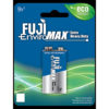 Fuji battery 1600BP1, 9 Volt, Case quantity 48 cells, Blister pack 2
