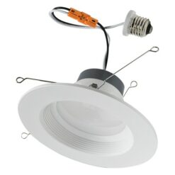 12W Downlight BRKLED56BW for New Installation and Retrofit Interior Rooms