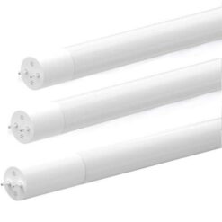 LED Tube Light DEBP4FT17W Frosted glass 4’ cylindrical tube with 2 electrical prongs at each end. Installs into CFL fixture.