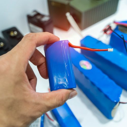 Battery research leading to advanced energy storage.